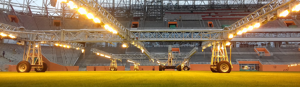 關注｜俄羅斯世界杯球場草坪的補光系統竟然來自中國的這家公司